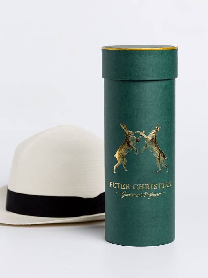 Panama Hat Travel Tube