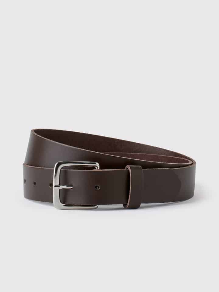 Brown Leather Trouser Belt